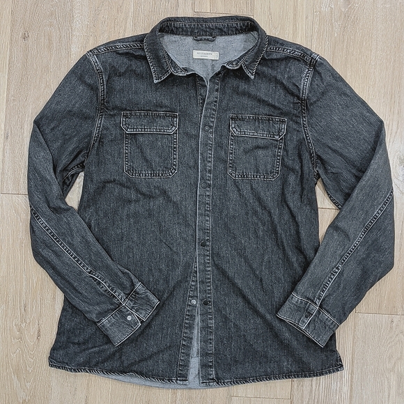 All Saints Broadmoor Shirt XXL - Picture 1 of 6